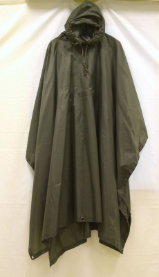U.S. Rip-stop poncho